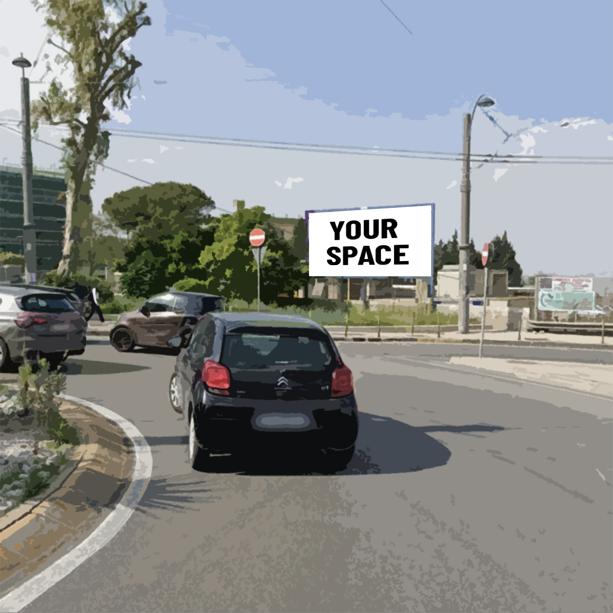 SPAZIO PUBBLICITARIO 400 x 300 Viale Colli Aminei (NAPOLI) Dal 19/10/2026 al 01/11/2026 14 giorni